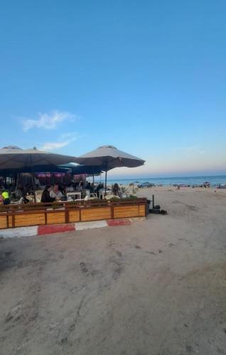 Kilátás, Appart Vue Mer Nabeul 2 min de la Plage in Nabeul