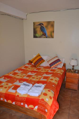 Matrimonial con balconPumamarka House Ollantaytambo