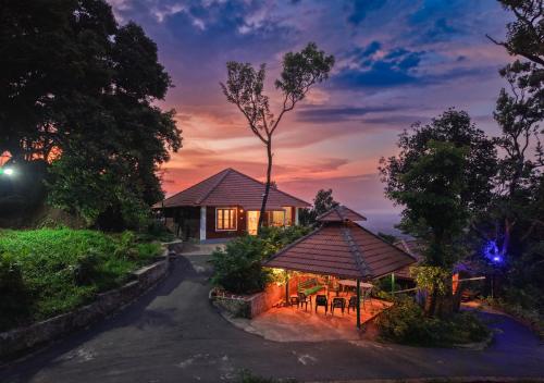 Exterior view of Celestial Heights Coorg by VOYE HOMES with Sunset views-Near to Nagarhole Tiger Reserve