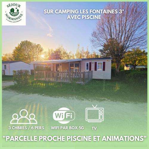 Séjour Normandie - Mobilhome confort 2ch-5p avec TV - Wifi dans l'Eure - 328 (Sejour Normandie - Mobilhome confort 2ch-5p avec TV - Wifi dans l'Eure - 328) in Anet