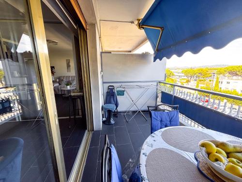 Cozy studio, terrace near beaches, Cannes in Mandelieu-la-Napoule Center