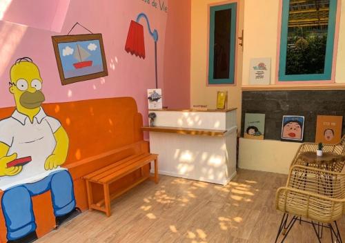 Balcó/terrassa, Casa de Vie Homestay in Malang