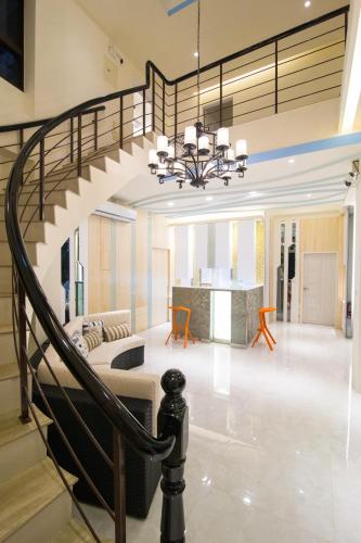 Lobby, Shell Sand Homestay                                                                        near Huajhai Gucuo