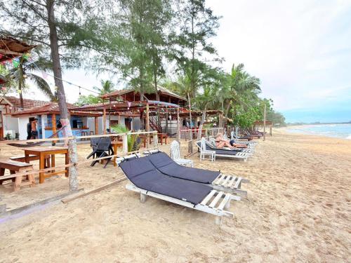 Strand, Beach Cab Resort in Arugam Öböl