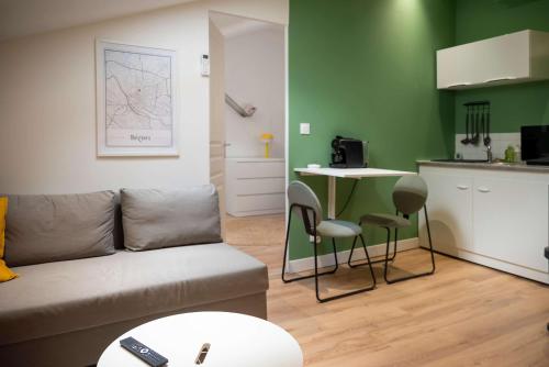 Mini loft centre ville clim wifi