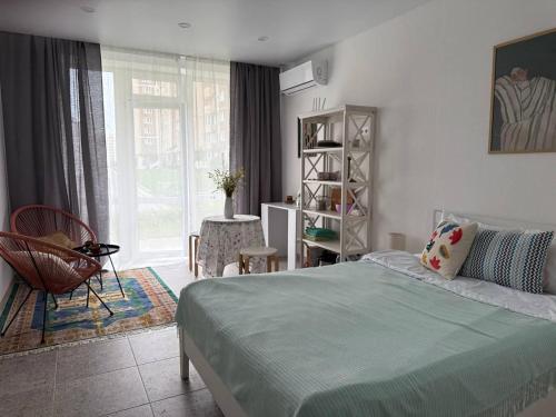 Guestroom, Апартаменти Люкс - Тераса in Koblevo