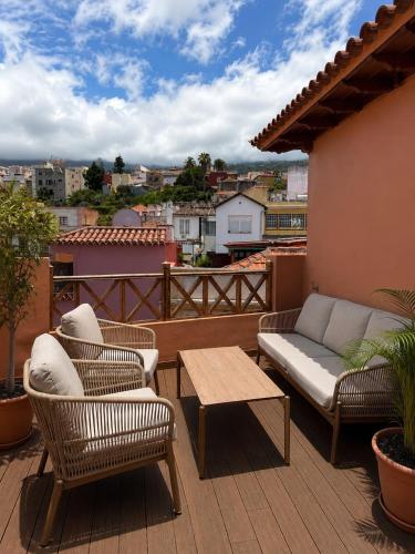 balkon/terras, Hotel Jardin Secreto in La Orotava