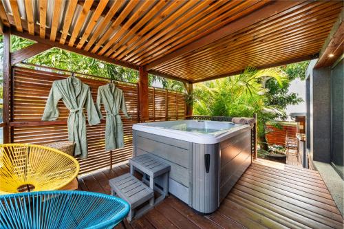 Le Secret Tropical - Parenthèse jacuzzi - Location saisonnière - Sainte-Marie