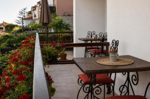 Altan/terrasse, Robinson Sunrise House Old town in Ohrid