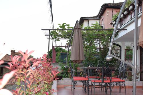 Altan/terrasse, Robinson Sunrise House Old town in Ohrid