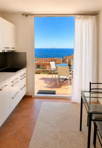 Sea View & Monaco Panorama , Large Terrace, Air Conditioning