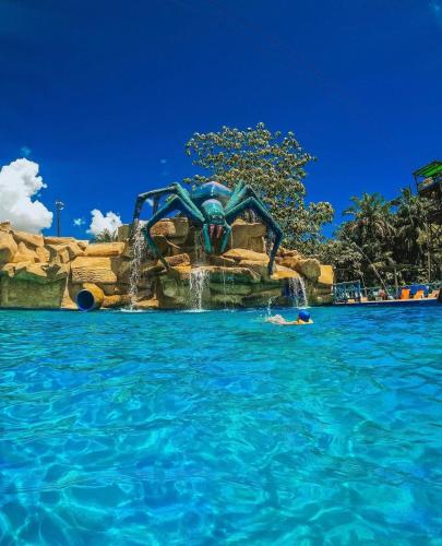 Aquapark, Parque Hotel Cacayal in Castilla La Nueva