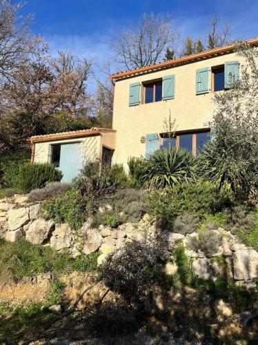 Létesítmények, Mas Proti Maison vue incroyable sur le Ventoux in Plaisians