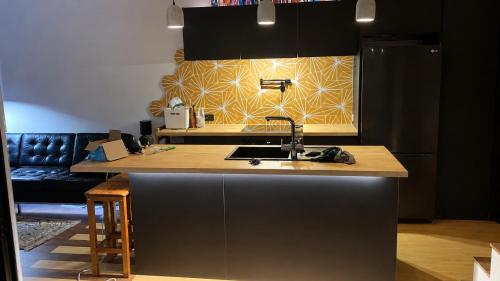 廚房, Tiny House - Big Luxury in 亞伯特鎮