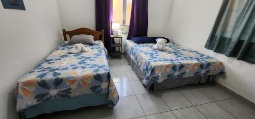 1 king bed, 1 twin bed