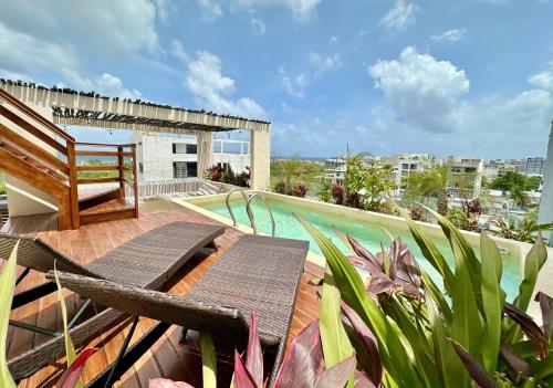 Luxury Caribique Ocean View Condo Jacuzzi Telescope Rooftop Pool
