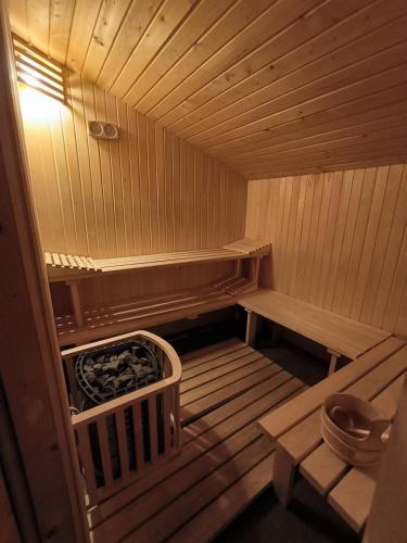 Sauna, Mountain-Rest Pension in Čičeu