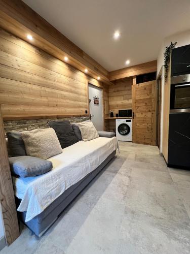 Appartement moderne style chalet