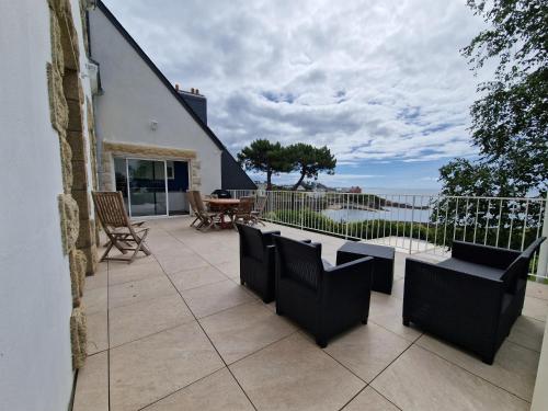Maison Vue mer 8pers, Doelan, Sud Finistere - Location saisonnière - Clohars-Carnoët