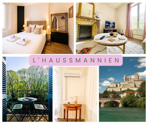 L'Haussmannien - Élégance & Confort, Vue Parc En Centre-Ville, Climatisation et Parking Privé