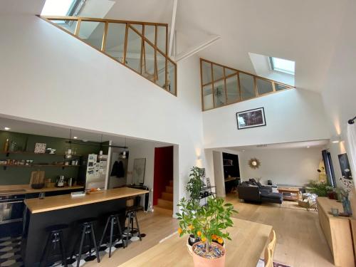 Family home with garden