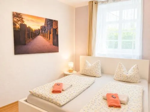 Urlaubsmagie - Ferienwohnung Hirschkäfer - Gemeinschaftsgarten, Sauna und saisonaler Pool - HW1B in Sebnitz, Deutschland