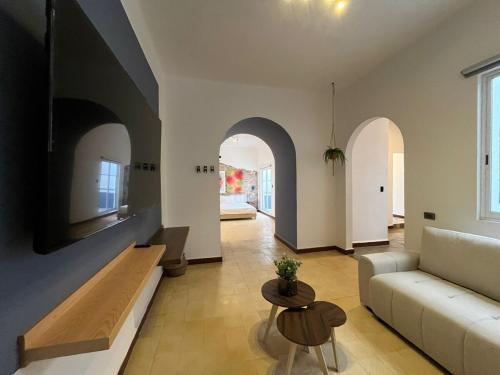Amplia suite inteligente en el Centro Histórico de Puebla