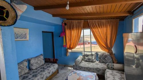 house with double sea and lake view in Moulay Bousselham