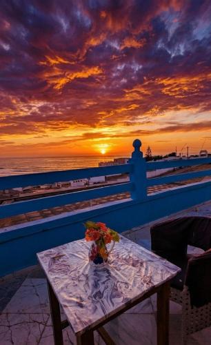 house with double sea and lake view in Moulay Bousselham