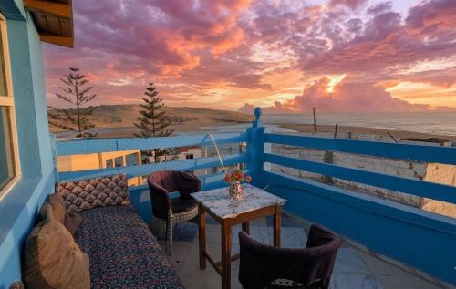 house with double sea and lake view in Moulay Bousselham