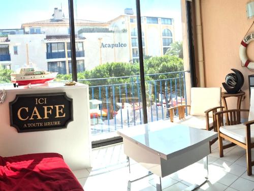 Studio cabine à Port Argelès avec loggia et parking privatif - FR-1-309-416