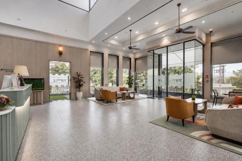 Lobby,  Amoravida by 7 Apple Resort, Khandala near Della Adventure