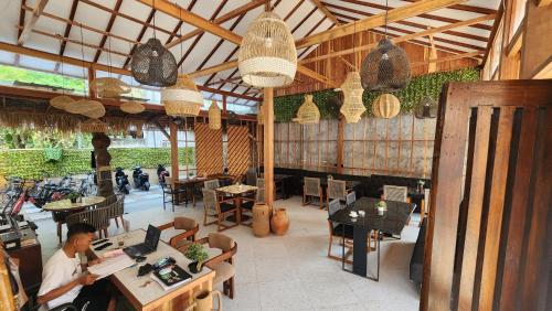 Restaurant, CJ's House Trawangan in Gili Trawangan