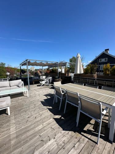 Erkély/terasz, Moderne enebolig, sentralt in Ullern