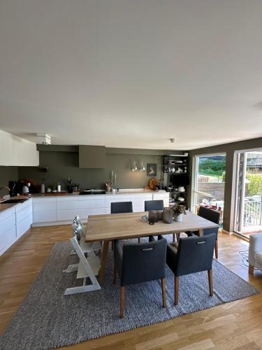 Moderne enebolig, sentralt in Ullern