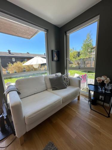 Moderne enebolig, sentralt in Ullern