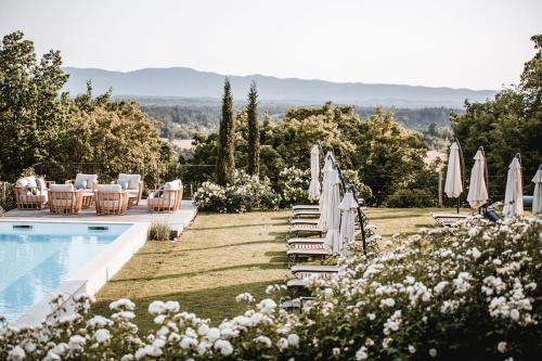 Swimming pool, Villa Fabiani, Historic Wine Estate, Stanjel in Stanjel