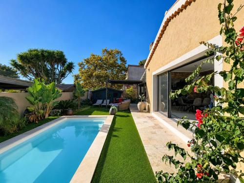 Villa Azurea, pisicine privée, proche plage