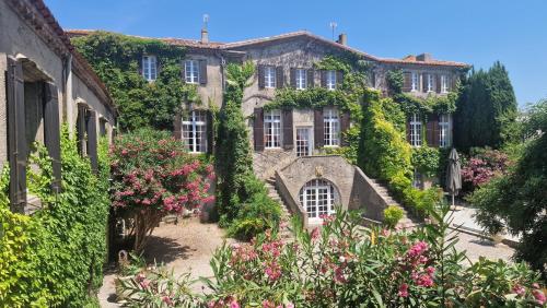 Château de Floure - SPA et piscine extérieure chauffée