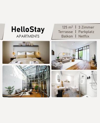 Luxuriöses 3-Zimmer-Apt I Terrasse I Familienfreundlich I Küche I Netflix I Kostenloser Parkplatz I 125 m2 in Wiesbaden, Deutschland