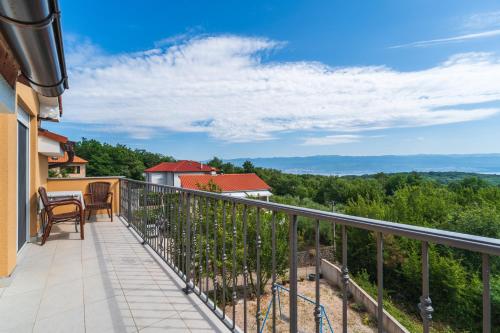 Balkons/terase, Holiday house Gloria in Risika