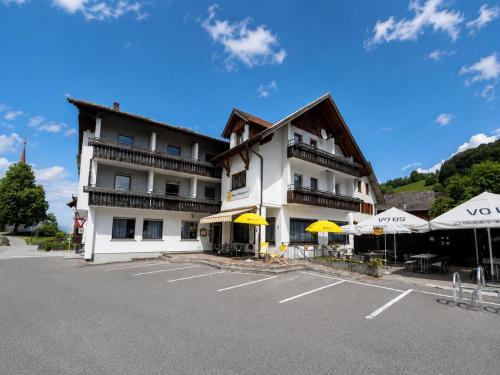 A szálláshely kívülről, Gasthaus Krone in Übersaxen