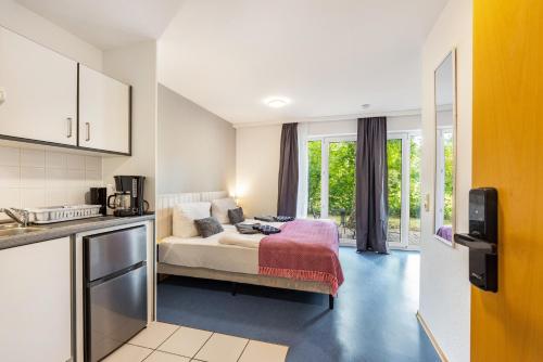 Terrasse Double Studio Apartments in 盧貝克