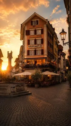 KB CityRooms Self-Check-In in Luzern, Schweiz