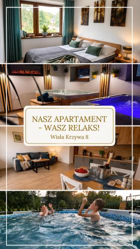 Apartamenty Wisla Krzywa 8, wanna z hydromasazem, basen zewnetrzny - Wisla