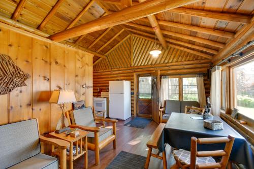 On All-Sports Lake! Lewiston Cabin w/ Boat Dock in Lewiston (MI)