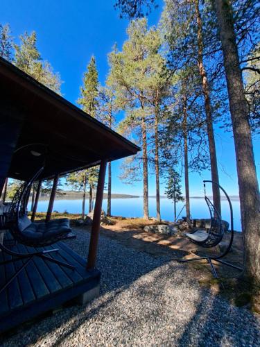 Blue Moment at the Arctic Circle- Forest, beach, activities in Meltosjarvi