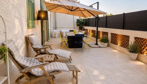 Sunset Villa atypical with air conditioning
