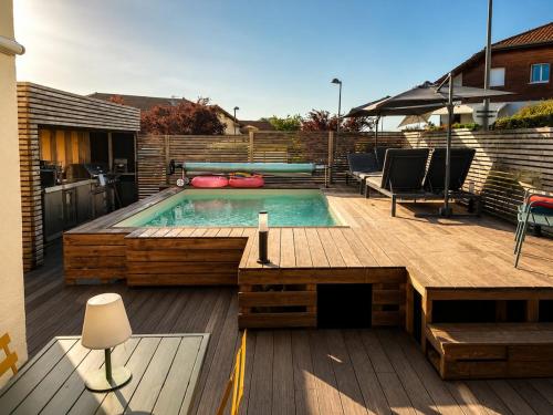 Appartement à Annecy avec piscine privée