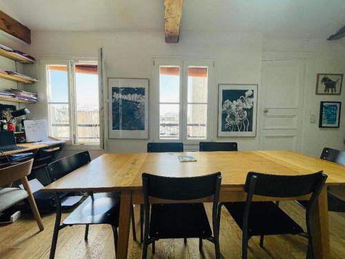 arty loft in Paris center